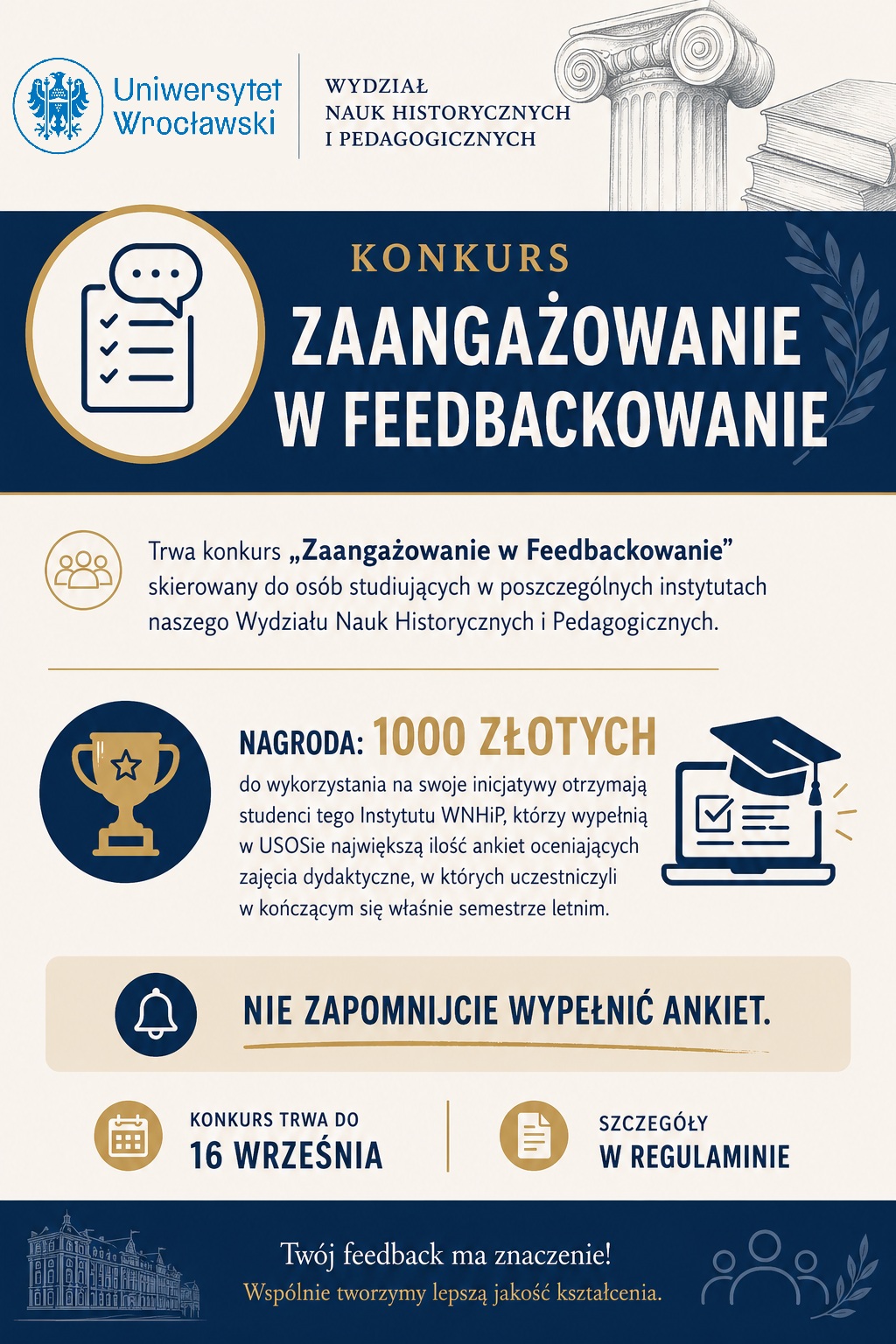 ogłoszenie konkursu semestr letni 2025-2026